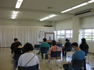 新潟県立西蒲高等特別支援学校で開催した障害年金セミナーの様子