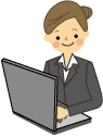 女性のイラスト