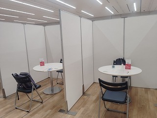 障がい者のための就職・転職フェアSMILEの様子
