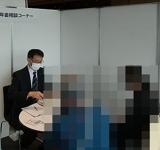 障がい者のための就職・転職フェアSMILEの相談ブース