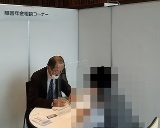 障がい者のための就職・転職フェアSMILEの相談ブース